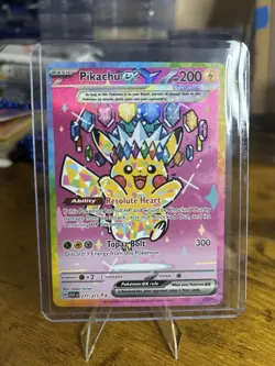 Pokemon Pikachu EX SIR 277/217 Ascended Heroes FULL ART 2 - Image 1