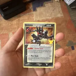 Pokemon Greninja Promo Card SWSH144 25th Anniversary 130 HP 2021 - Image 5