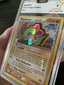 Pokemon Meganium EX Dragon Frontiers HOLO 4/101 PSA PCA 8 - Near mint - Image 2