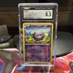 Pokemon TCG Koffing Shining Fates Reverse Holo #27/124 NM/Mint+ 8.5 CGC - Image 1