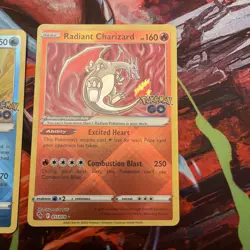 Radiant Charizard Radiant Blastoise Radiant Venusaur 011/078 Pokemon GO Holo - Image 4