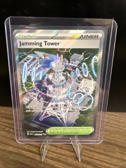 Jamming Tower Full Art Ultra Rare 261/217 Pokemon Ascended Heroes English NM - Image 1