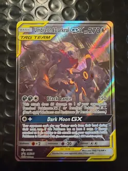 Pokemon TCG Umbreon & Darkrai GX SM241 Sun & Moon Promo Lp-nm - Image 1