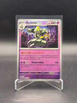 Pokemon Dusknoir (Master Ball Pattern) Prismatic Evolutions 037/131 - Image 1