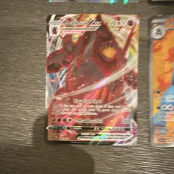 Pokemon Holo Lot - Sophocles, Alolan Exeggutor V, Coalossal VMAX, Toxicroak EX - Image 4