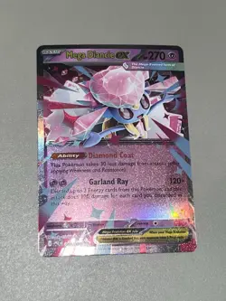 Pokemon TCG Mega Evolutions ME02: Phantasmal Flames #041/094 Mega Diancie ex - Image 1