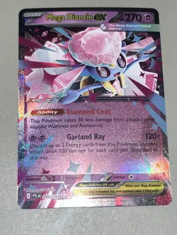 Pokemon TCG Mega Evolutions ME02: Phantasmal Flames #041/094 Mega Diancie ex - Image 2