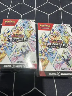 2x Pokemon TCG Scarlet & Violet Prismatic Evolutions Booster Bundle Sealed ✅ - Image 1