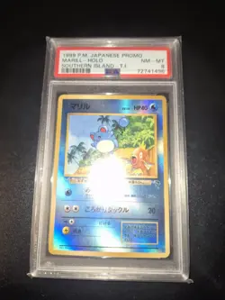 Pokemon - Marill Southern Islands Holo Psa 8 JAP - Japanese - Image 1