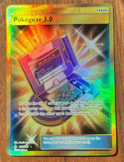 Pokegear 3.0 (Secret) Secret Rare SM - Unbroken Bonds 233/214 NM Pokemon TCG - Image 1