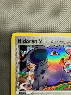 Nidoran Female Delta Species Reverse Holo 56/101 ex Dragon Frontiers Pokemon - Image 2