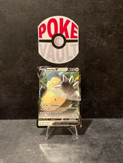Snorlax V 141/202 Sword & Shield Ultra Rare Holo NM Pokemon TCG - Image 1