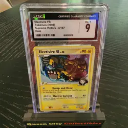 ELECTIVIRE - HOLO - CGC MINT 9 - 2009 POKEMON FB SUPREME VICTORS - 4/147 - Image 1