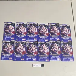 One Piece The Azure Sea's Seven Sleeved Booster OP-14 EB04 English - Lot Of 12 - Image 1