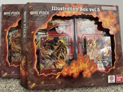 Bandai One Piece TCG Illustration Box Vol 5 Set Of 2 Brand New Sealed - Image 1