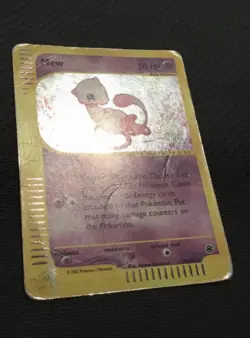 Pokemon Card- Mew-Expedition-Holo-19/165-Rare-ENG-Poor - Image 3