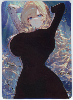 ❤PHOEBE - HEAT REVEAL - Goddess Story Anime Waifu Card - HEART SEA FATE STR-004 - Image 1