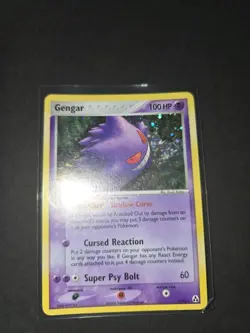 Pokemon Gengar TCG Card 5/92 EX Legend Maker Holo Rare - Image 3