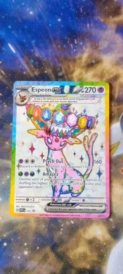 Espeon ex SVP175 Sv: Scarlet & Violet Promo Cards Holo - Image 1