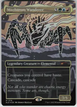 MTG Maelstrom Wanderer Rainbow Foil Foil NM Secret Lair Drop Series Magic 1319 - Image 1