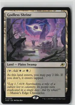 Godless Shrine (254) - Normal - Edge of Eternities (EOE) - NM - Image 1
