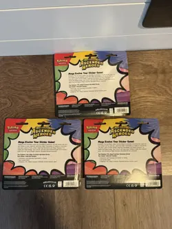 Lot of 3 Ascended Heroes Tech Sticker Collection Ghastly Promo Pokemon TCG - Image 2