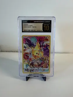 2023 POKEMON CROWN ZENITH SECRET RARE #160 PIKACHU CGC 10 PRISTINE - Image 1