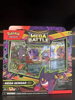 Pokemon TCG Battle Deck Mega Gengar EX ENGLISH - IN HAND - Image 1