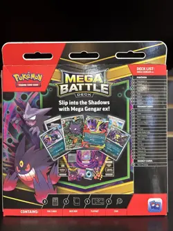 Pokemon TCG Battle Deck Mega Gengar EX ENGLISH - IN HAND - Image 2