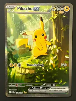 Pokemon TCG Pikachu 276/217 Ascended Heroes Pack Fresh Near Mint - Image 1