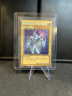 Elemental HERO Neos CT03-EN001 Collectors Tin Limited Edition yugioh Secret Rare - Image 3