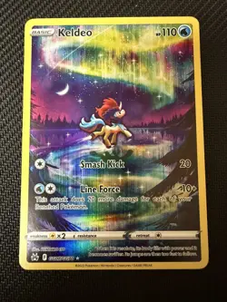 Keldeo GG07/GG70 Crown Zenith: Galarian Gallery Ultra Rare Pokemon TCG Card NM - Image 1