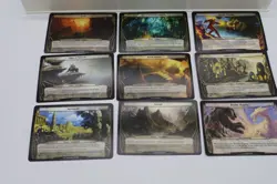 MTG Planechase Planar Deck – 20 Oversized Plane Cards – Jund, Akoum, Talon Gates - Image 2