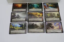MTG Planechase Planar Deck – 20 Oversized Plane Cards – Jund, Akoum, Talon Gates - Image 3