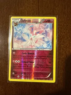 Pokemon TCG 2014 XY Furious Fists Card -- Sylveon 72/111 Reverse Holo - Image 1