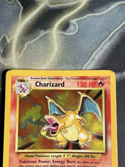 Pokemon TCG Charizard 4/102 Base Set - Holo Rare Card 1999 WOTC Vintage - Image 2