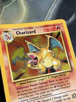 Pokemon TCG Charizard 4/102 Base Set - Holo Rare Card 1999 WOTC Vintage - Image 4