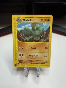 Machoke Expedition Base Set 85/165 Uncommon Regular Unlimited Pokemon Card - Image 1