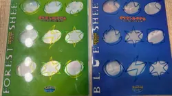 Pokemon Card PokePark Forest & Blue Sheet Premium File Set Pikachu 004/009 Japan - Image 1