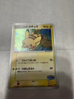 Pokemon Card PokePark Forest & Blue Sheet Premium File Set Pikachu 004/009 Japan - Image 5