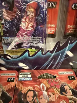 Sealed Bandai One Piece Card Illustration Box vol.6 & 5 heroine booster packs - Image 3