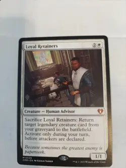 Loyal Retainers Commander Masters Regular - Image 1