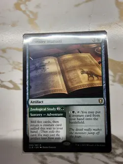 MTG Monster Manual for Commander Legends: Battle for Baldur's Gate Non Foil LP - Image 1