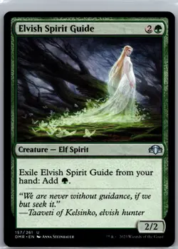 Elvish Spirit Guide U Dominaria Remastered 157 NM Normal - Image 1