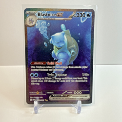 Blastoise ex 200/165 Special Illustration Rare SIR SV 151 Near Mint Pokemon - Image 1