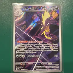 2025 POKEMON PFL EN PHANTASMAL FLAMES ILLUSTRATION RARE 103/094 TOXTRICITY NM - Image 1