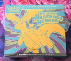 New Sealed Pokemon Ascended Heroes ETB Elite Trainer Box In Hand x1 - Image 1