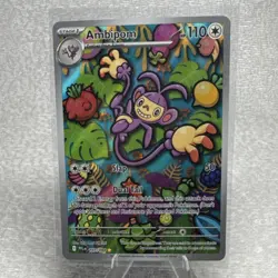 Pokemon Ambipom 107/094 Me02: Phantasmal Flames Full Art Holo - Image 1