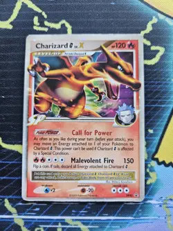 Charizard G LV.X Holo DP45 2009 Black Star Promo Pokemon TCG - Image 1
