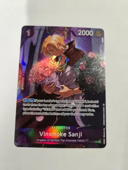 One Piece TCG – Vinsmoke Sanji Treasure Rare Alt Art OP10-063 (OP12 TR) NM+ - Image 1